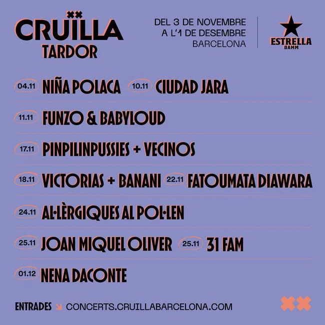 Cruïlla de Tardor, este año desde Mali a Mallorca.